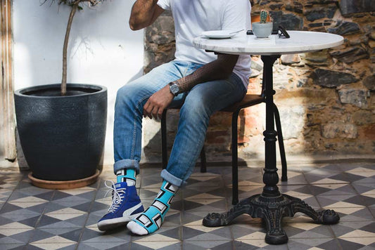 I haven't worn black socks in four years, here's why