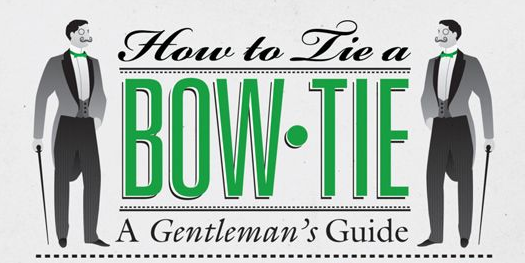 How to tie a bow tie