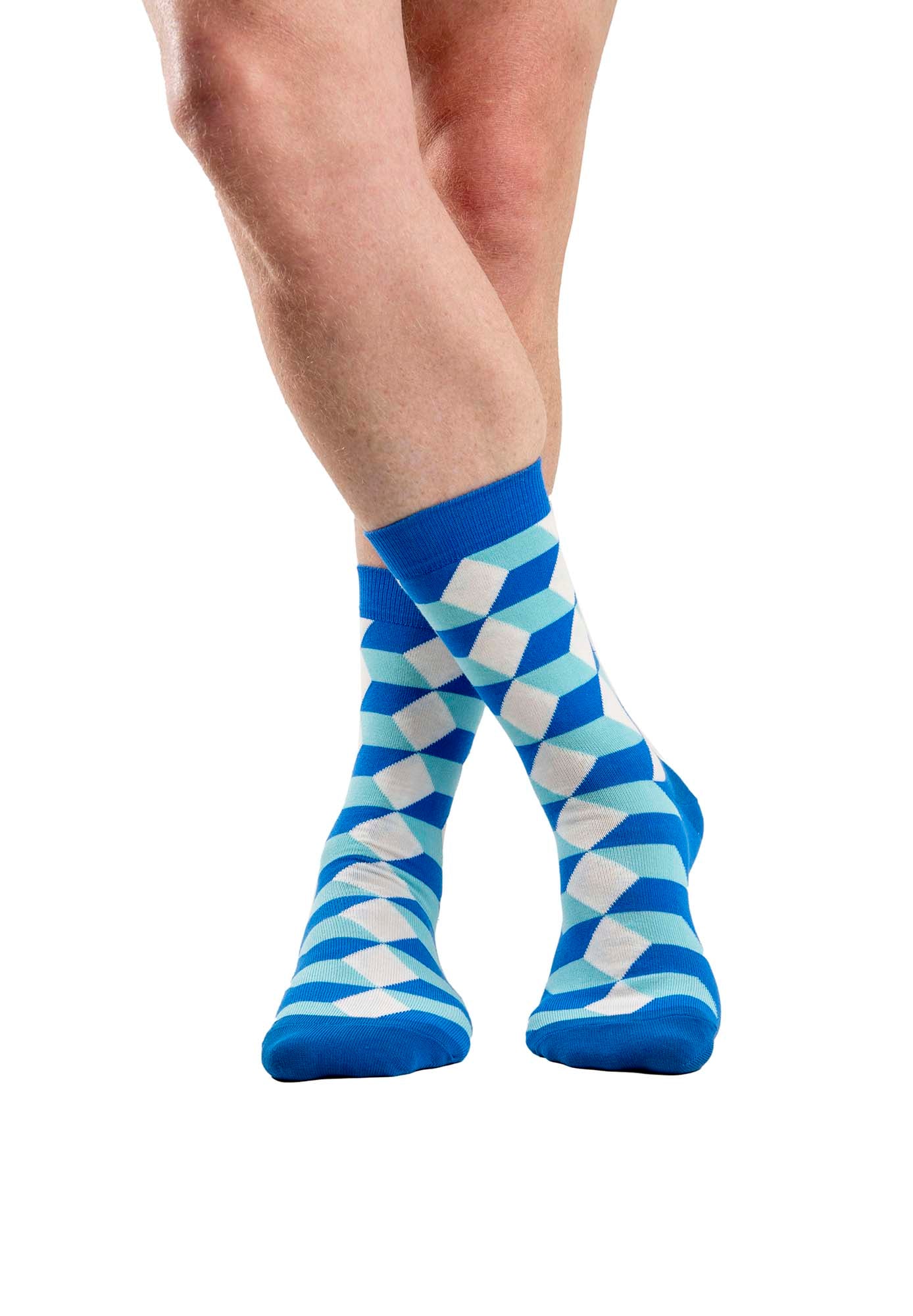 3D Blue Sock