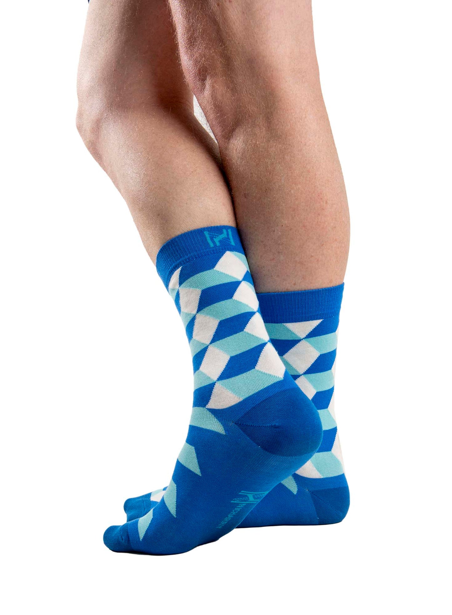 3D Blue Sock