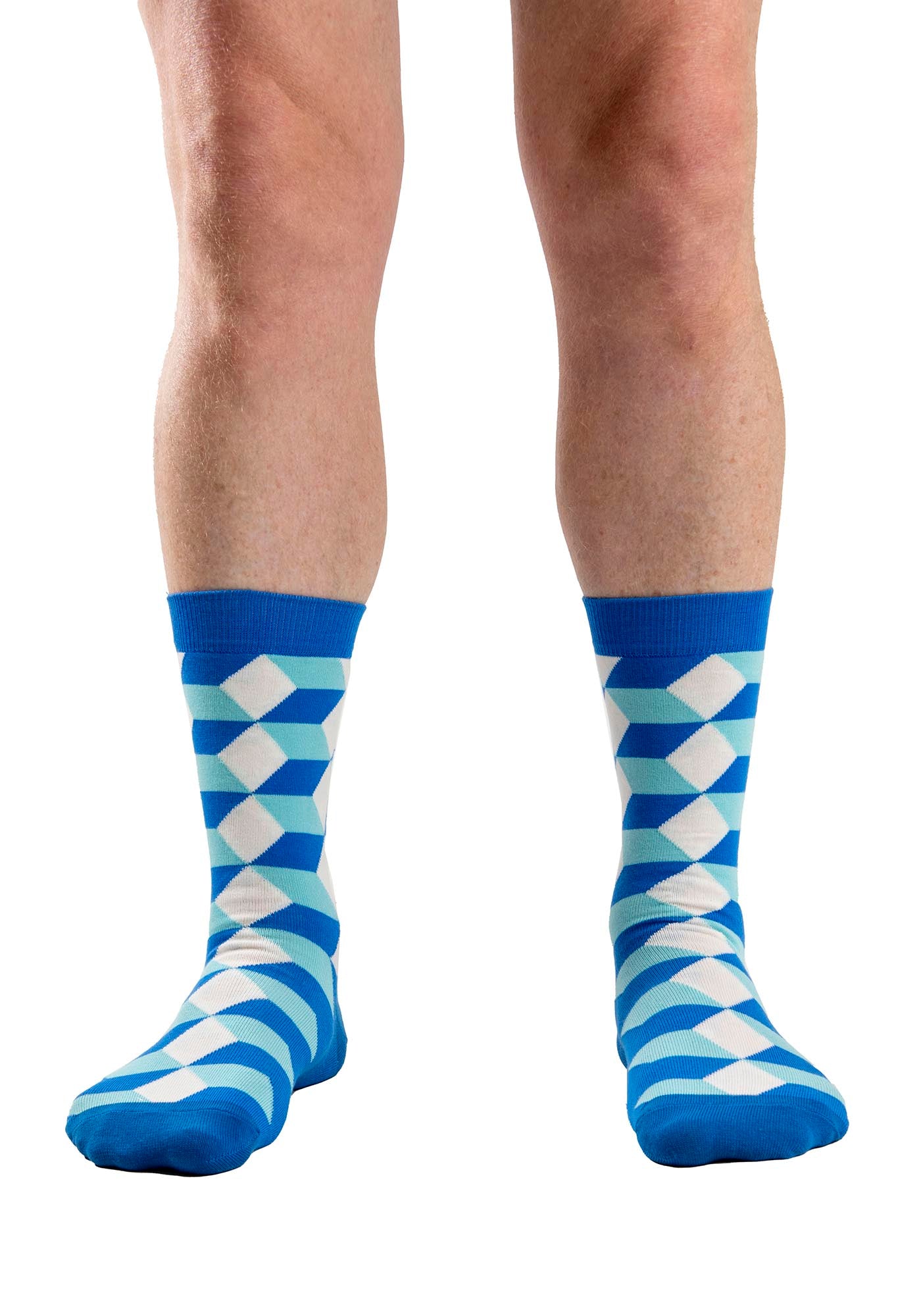 3D Blue Sock