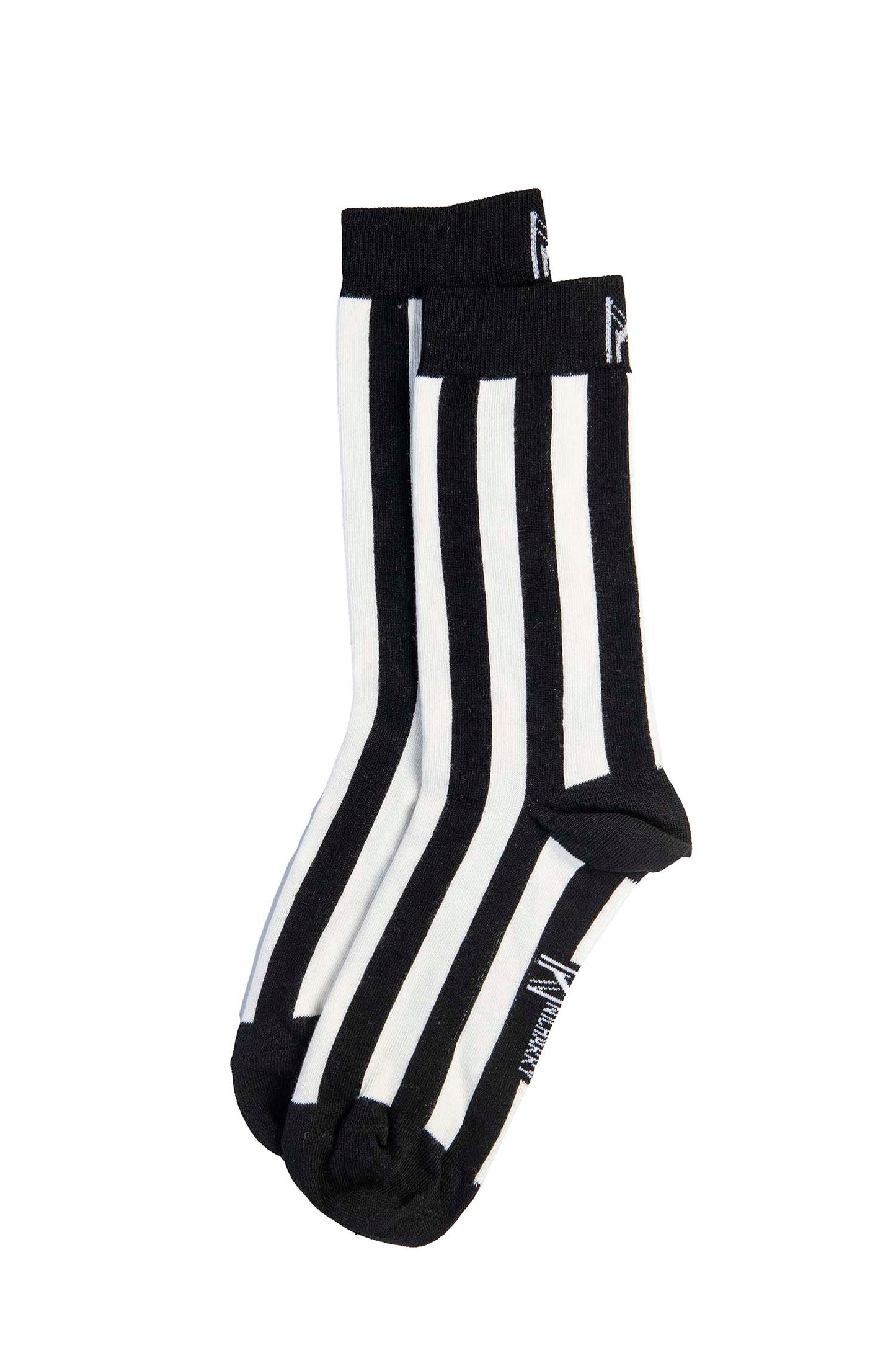 Black Pinstripe Sock
