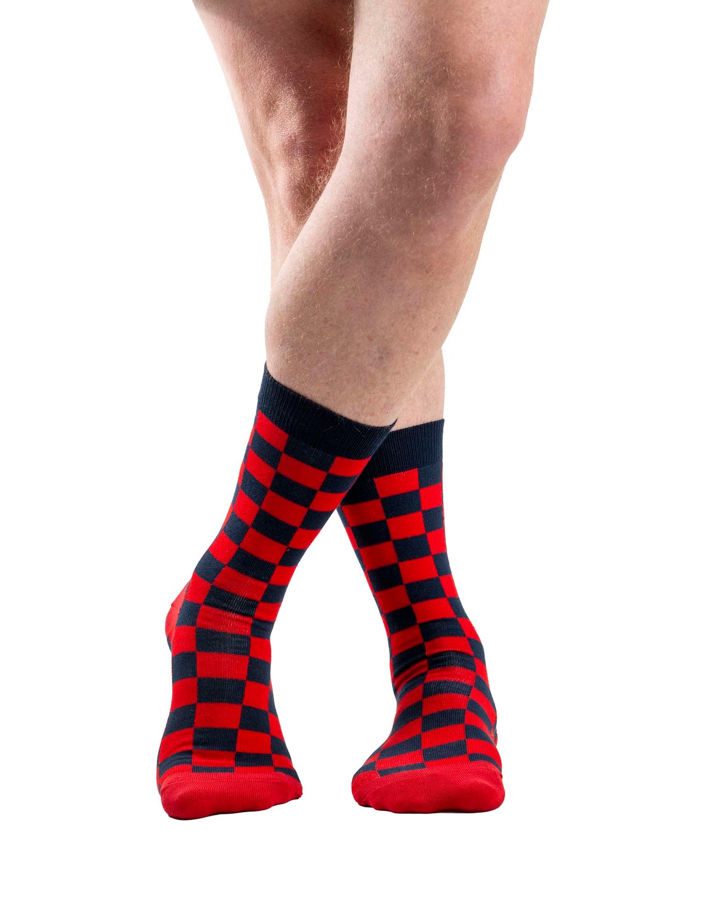 Checkerboard Check Sock