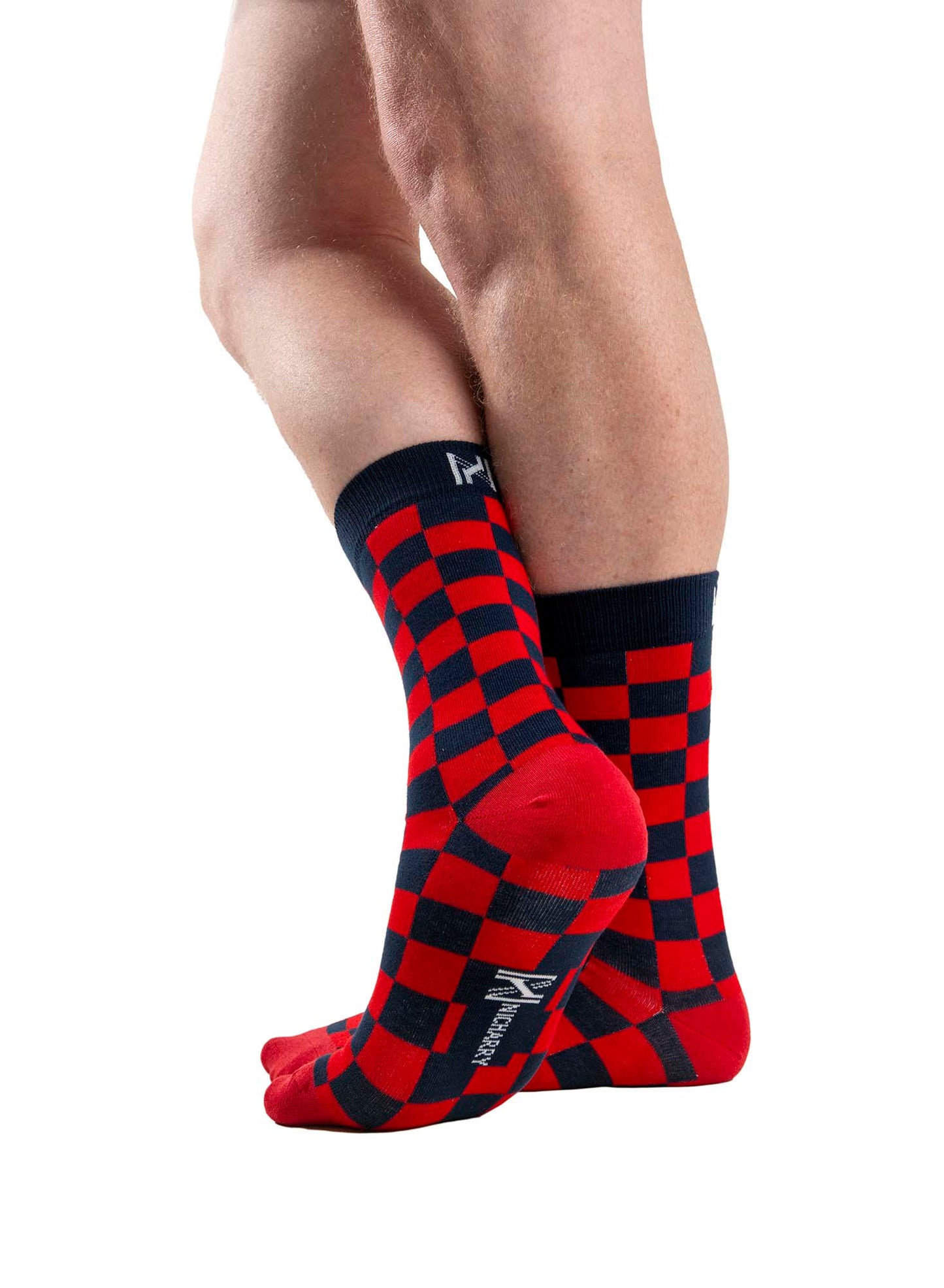 Checkerboard Check Sock