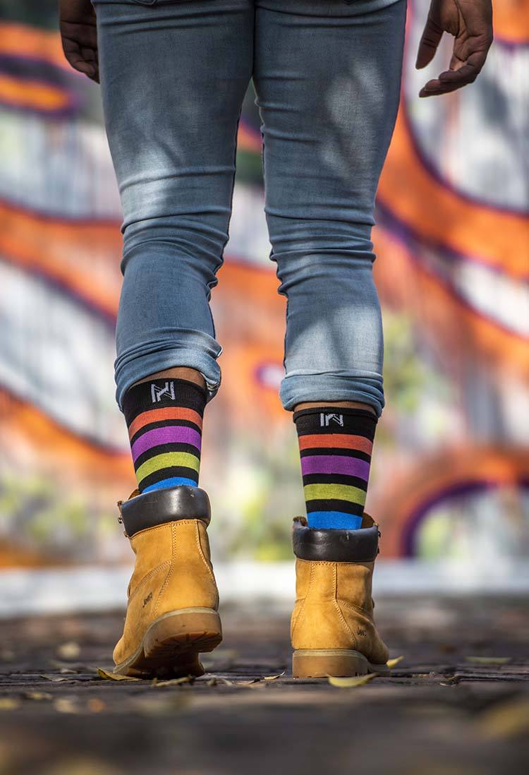 Zebra Sock