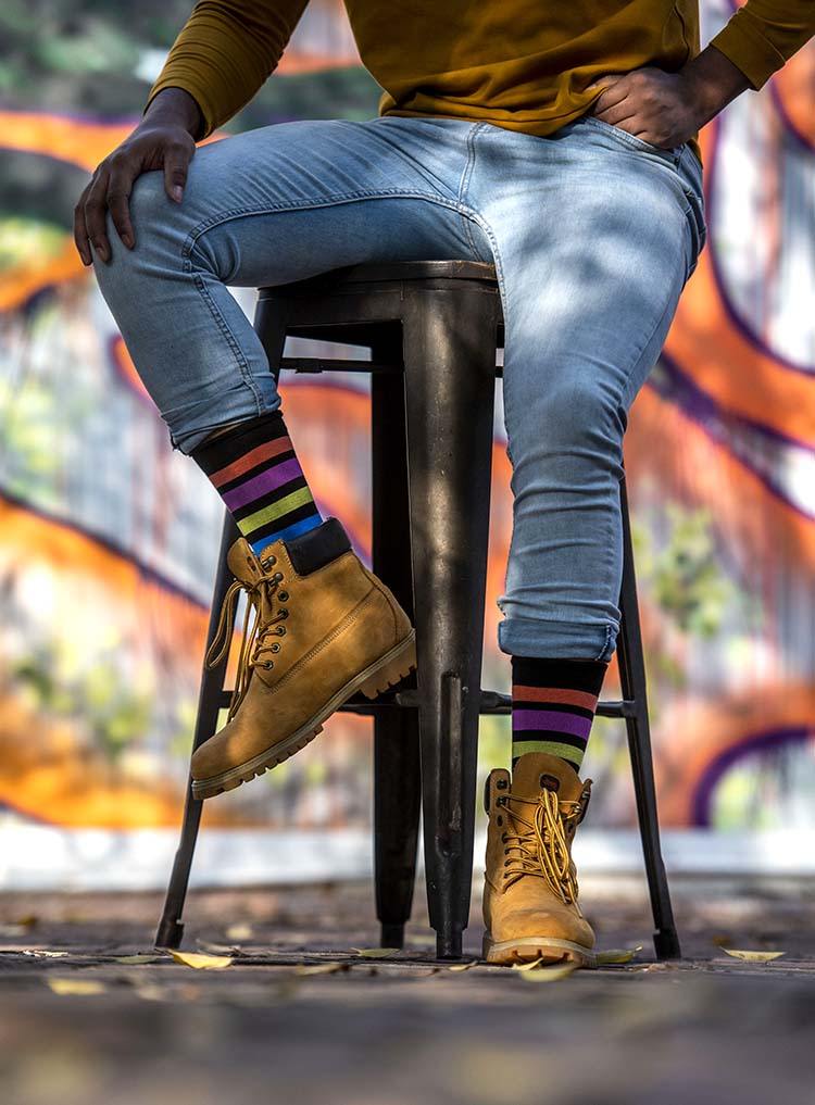 Zebra Sock