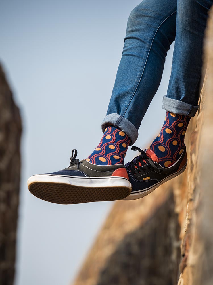 Peacock Sock