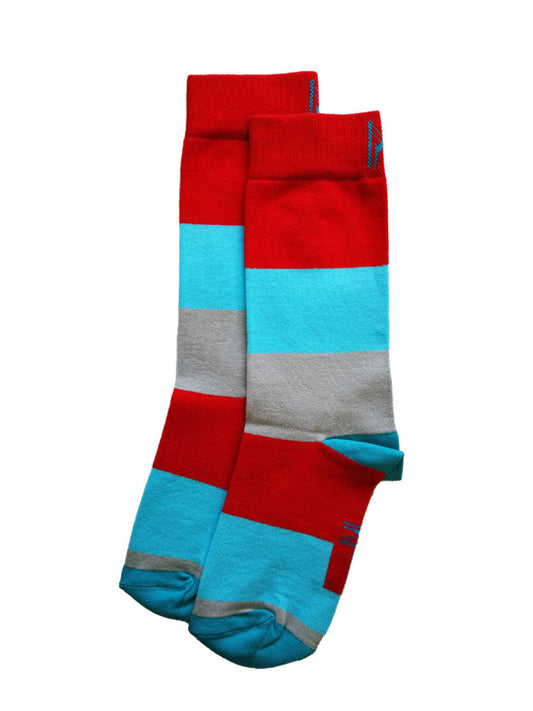 Summer Stripe Sock (4-7)