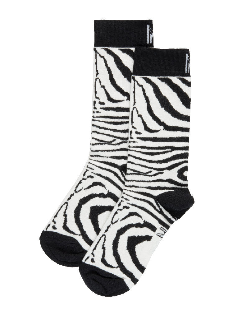 Black Zebra Sock (8-11)