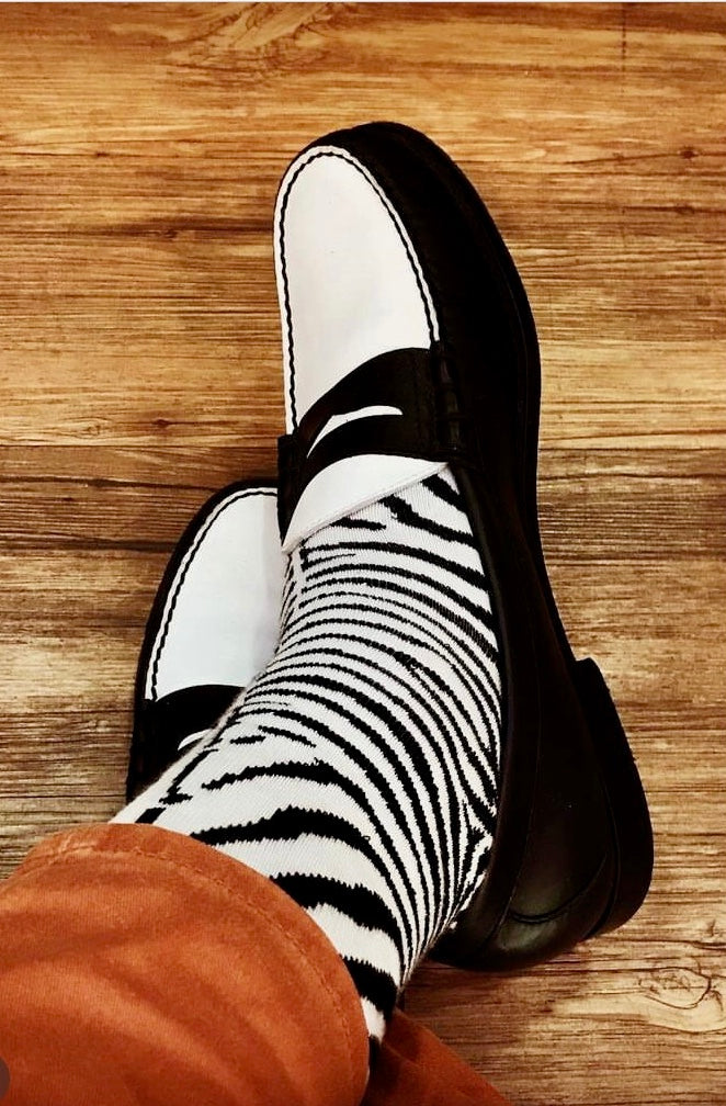 Zebra Sock