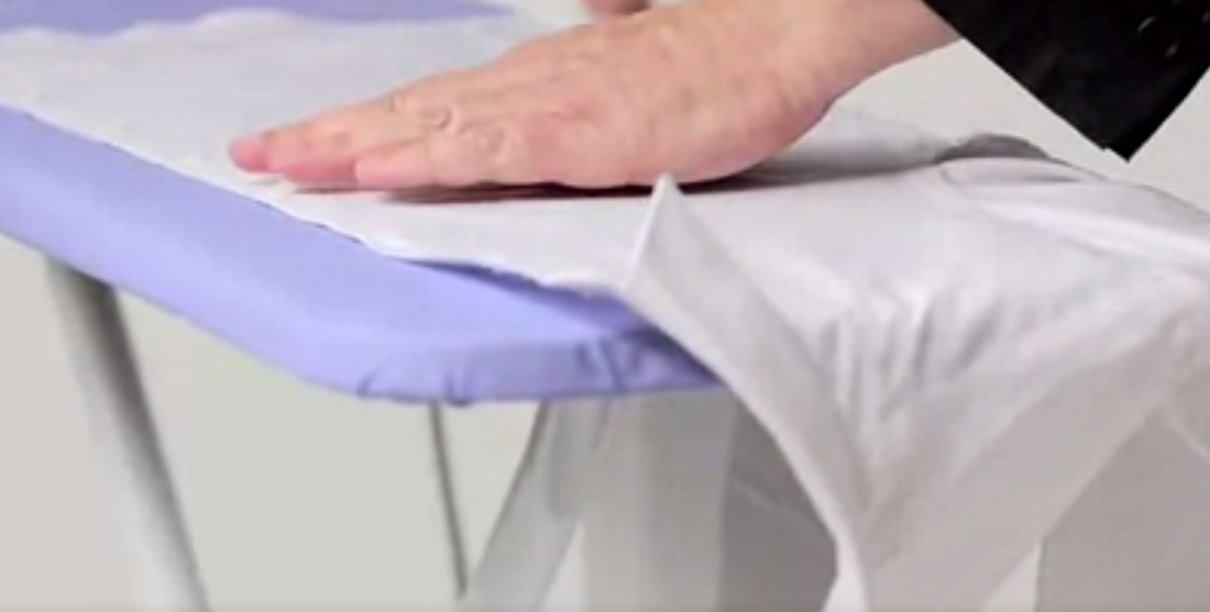 Iron a shirt in 90 seconds