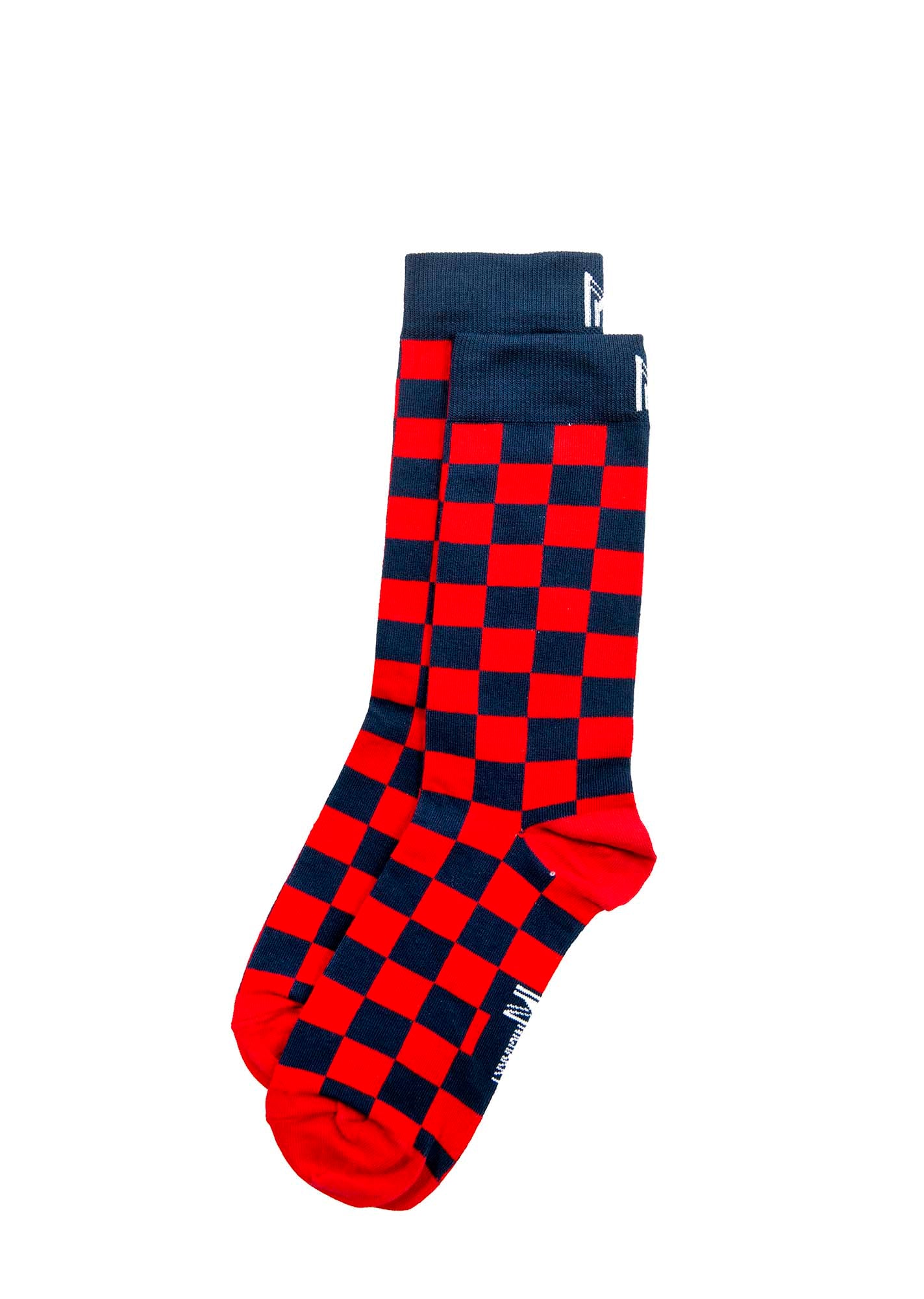 Checkerboard Check Sock