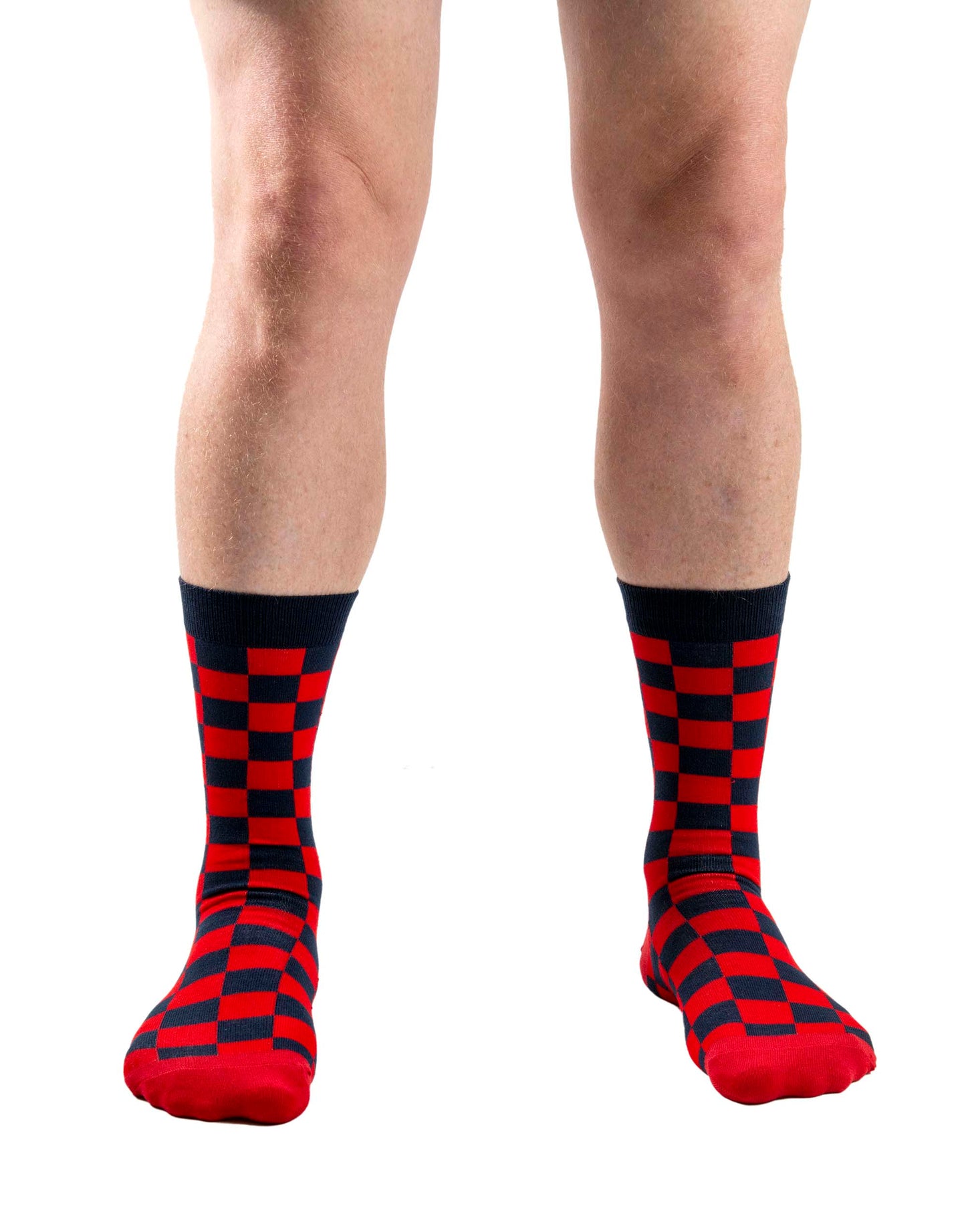 Checkerboard Check Sock