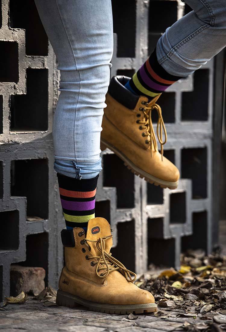 Zebra Sock