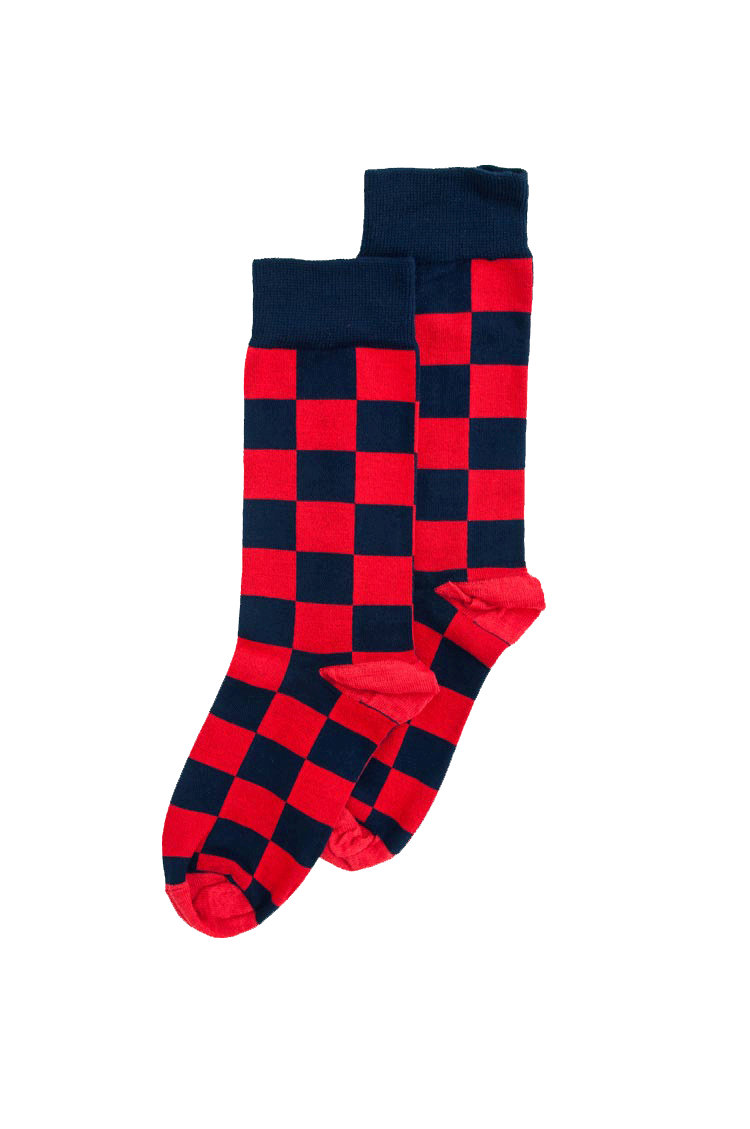 Checkerboard Sock (7-11)