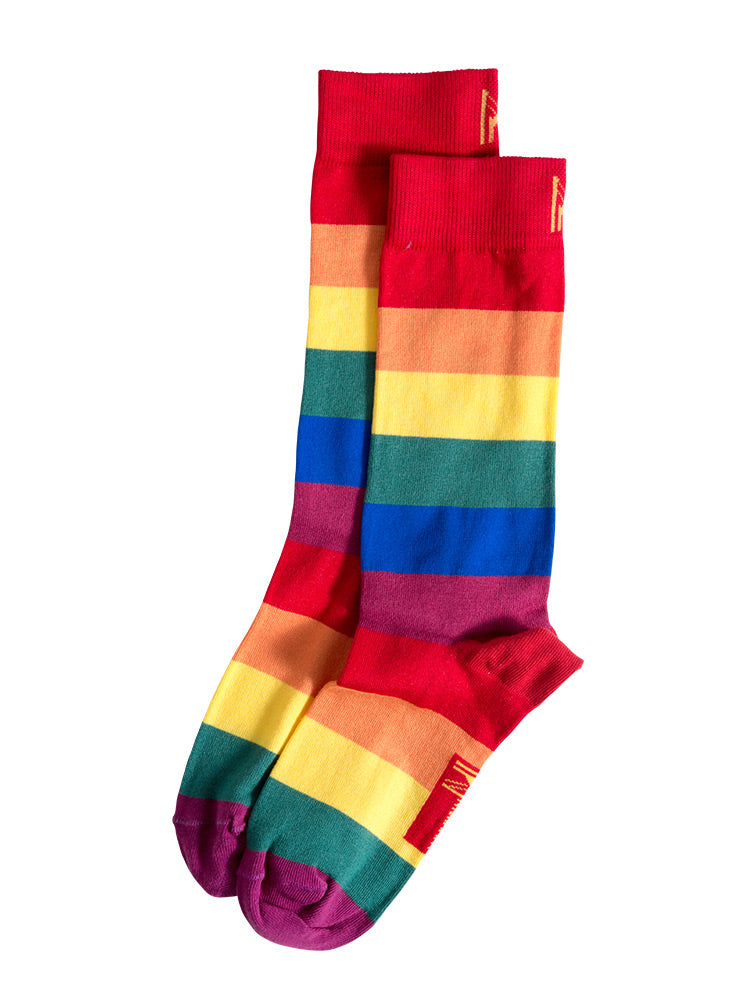 Pride Stripe Sock (7-11)