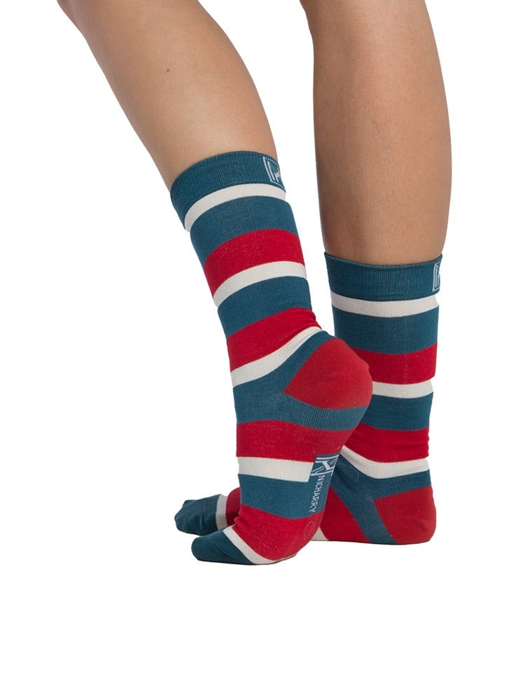 Jolly Stripe Sock (4-7)