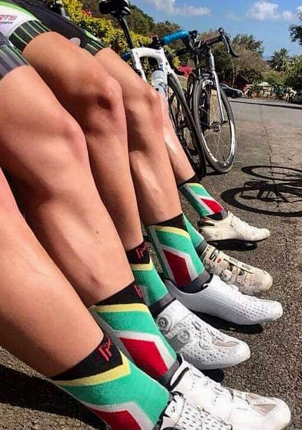 South African Flag Cycling
