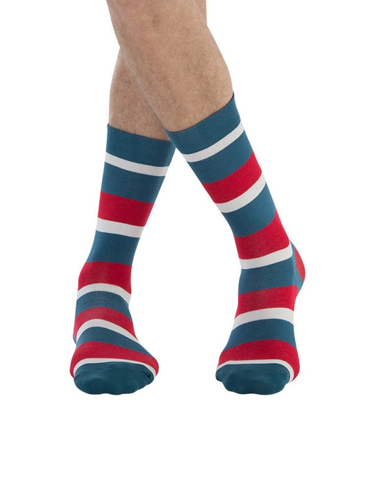Jolly Stripe Sock (7-11)